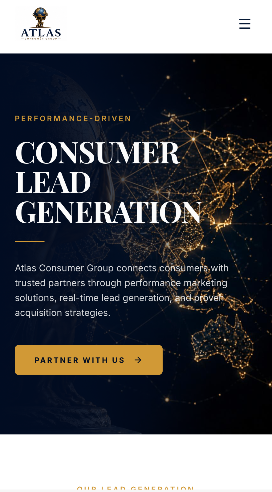 Atlas Consumer Group — website screenshot